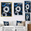 «Nocturnal Nirvana White Blue Mums», reproduction d'art mural-1398902072-1398902073