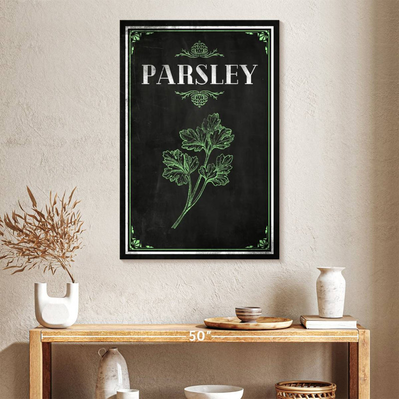 Fresh Parsley, 39" H x 26" W