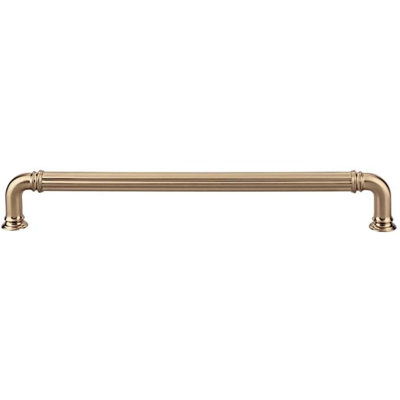 TK327HB - Reeded Appliance Pull 12" - Honey Bronze - Chareau Collection