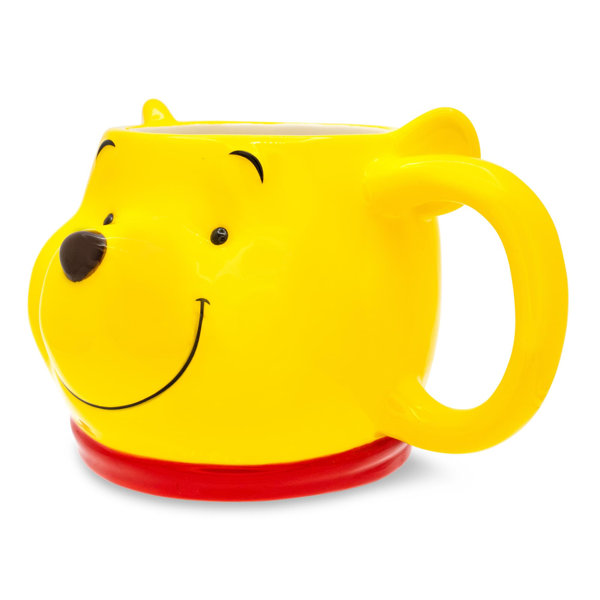 Silver Buffalo Winnie The Pooh 20oz Sculpted Ceramic Mug | Wayfair