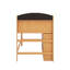 Lit mezzanine en bois avec tête de lit à DEL et garde-robe et armoire de rangement, cadre de lit mezzanine avec garde-corps de sécurité-1310836324-1310836326