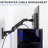 Premium Aluminum Single Monitor Wall Mount