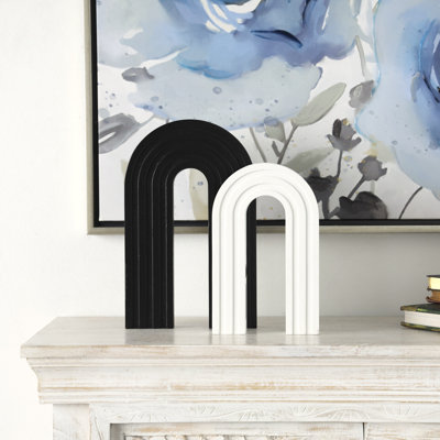 Ensemble de sculpture noire Emiterio
