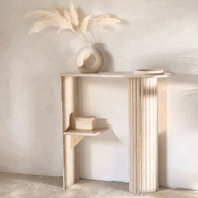 Console Wabi-Sabi, H 35,4 po x l 31,5 po x P 11,8 po