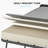 Alwyn Home Folding Bed with 4" Mattress - Rollaway Guest Bed for Adults, Compact Cot with Headboard & Sturdy Metal Frame, Space-Saving Portable Bed-1897904863