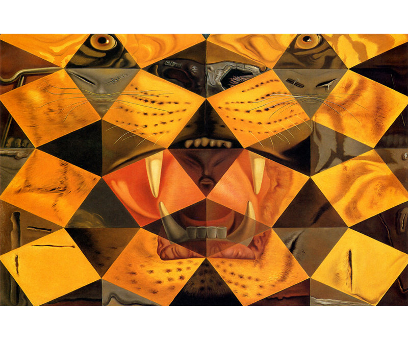 Cinquenta ... Tigre Real, c.1963, H 12 po x l 18 po
