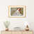 Toile avec cadre en bois beige n'est pas disponible