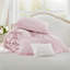 Ensemble de literie rose en microfibre de qualité supérieure 5 pièces French Country Home Comfort