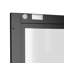 Armoire de cuisine en métal - 72 po de hauteur avec 5 tablettes réglables, armoire autoportante noire pour cuisine / garde-manger / salle de bain