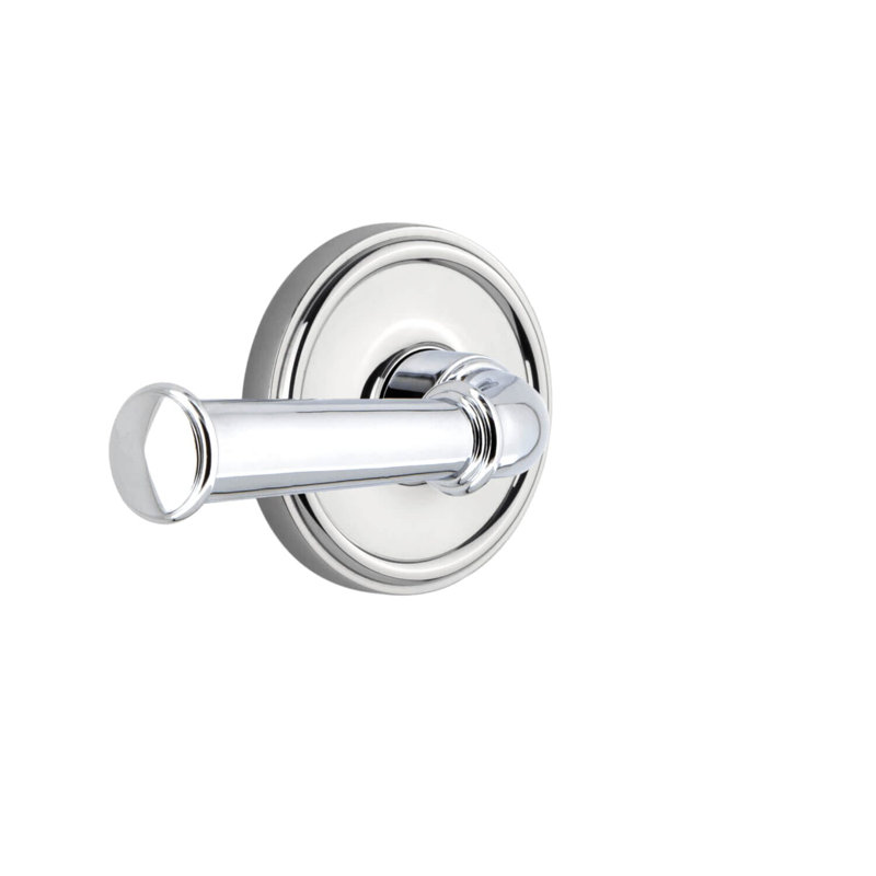 Grand mannequin simple avec levier Georgetown, Gauche, Chrome brillant