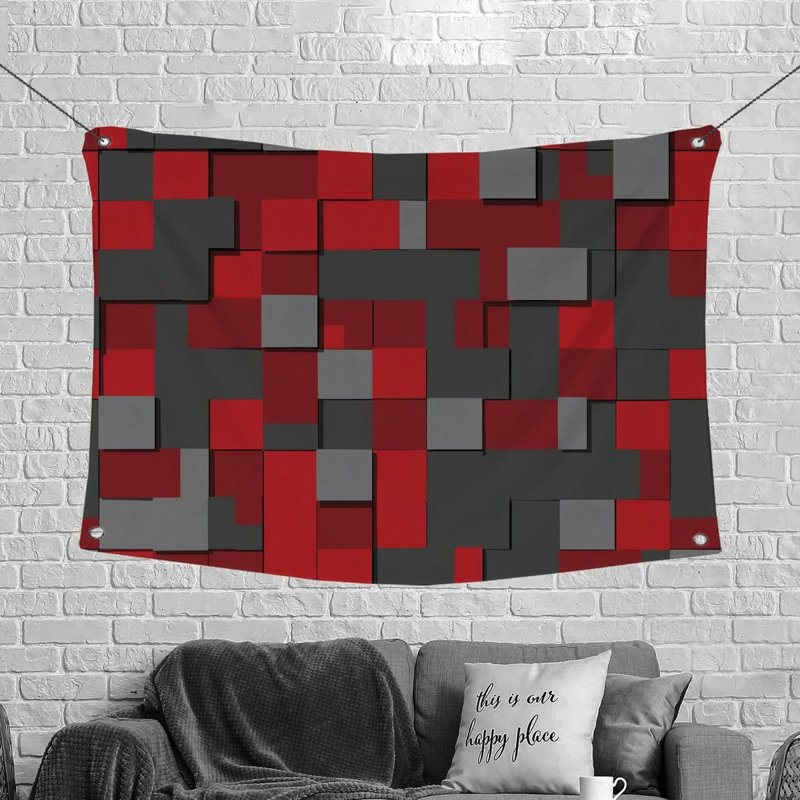 Microfiber Fabric Tapestry, 50" H x 60" W