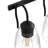 Traditional Bathroom Bedroom Vanity Light With Clear Glass Shade With Teardrop Design