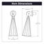 Bijou Laurel Collection Pendant Pull 2-7/16 Inch x 7/8 Inch-1445574566