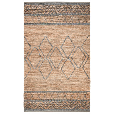 Craddock Hand Woven Jute Southwestern Area Rug