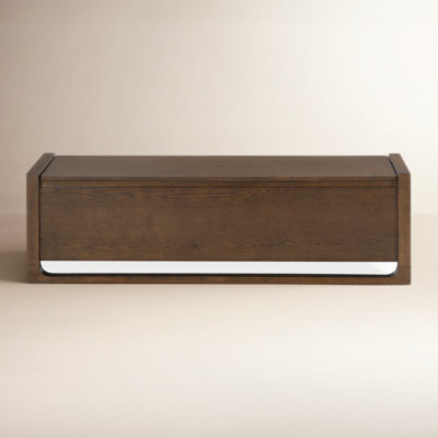 Tyrell Wood Storage Bench