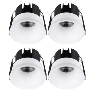 LED 5CCT 3-inch Recessed Lights, Deep Anti-glare, Narrow Frame, 2700K-6500K Selectable