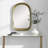 Nihan Aluminum Arch Wall Mirror