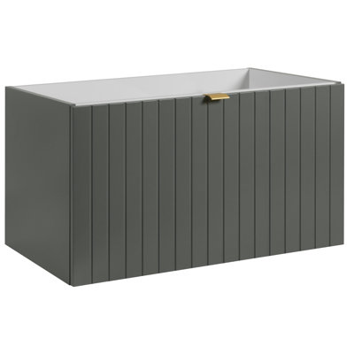791cm Wall Mounted Single Bathroom Vanity Base Only