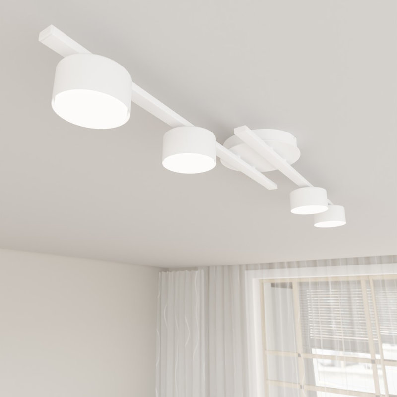 Atanasia Flush Mount, White