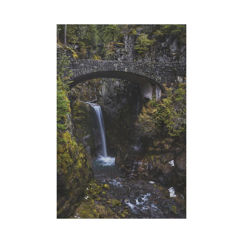 Christine Falls by Louis Ruth - Wrapped Canvas Print, 20.32 cm H x 30.48 cm W