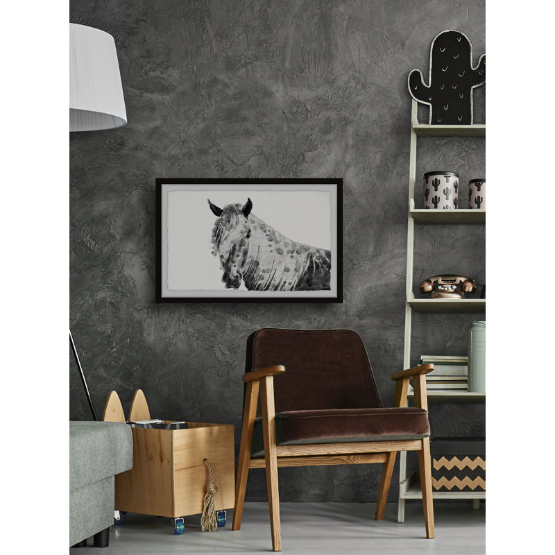 Shadow 1 Piece Single Picture Frame Painting, 38cm H x 45cm W x 3.81cm D