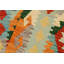 Tapis de couloir en laine vert / beige / or 2 pi 9 po x 9 pi 6 po Riggio