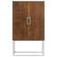  Armoire de bar à vin 2 portes Jesaiah