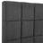 Queen Size Squares Upholstered Platform Bed