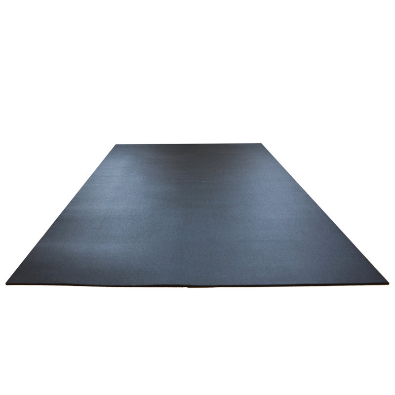 Tapis en caoutchouc 0,25 po, L 72 po x l 72 po