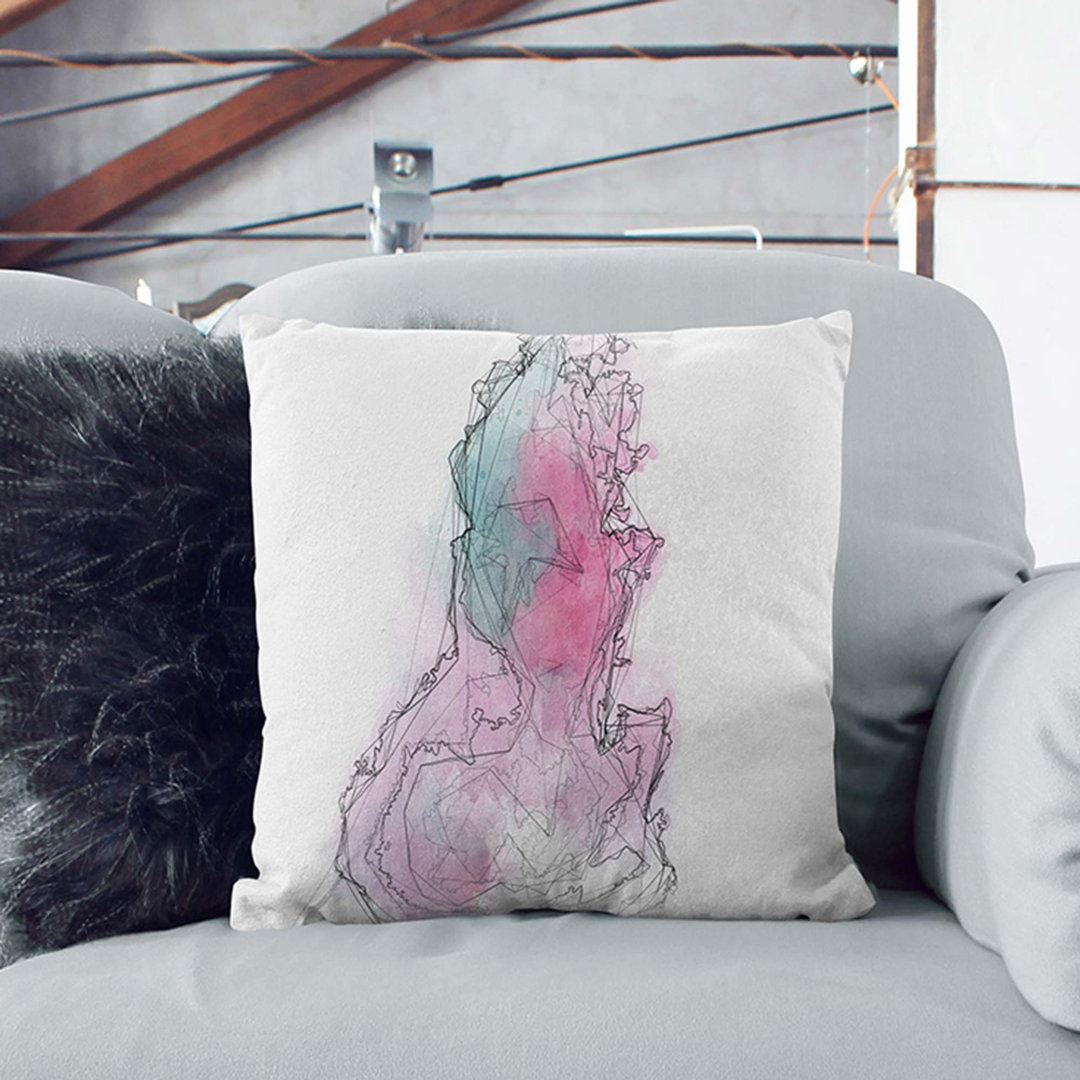 Falling Down Cushion with Filling