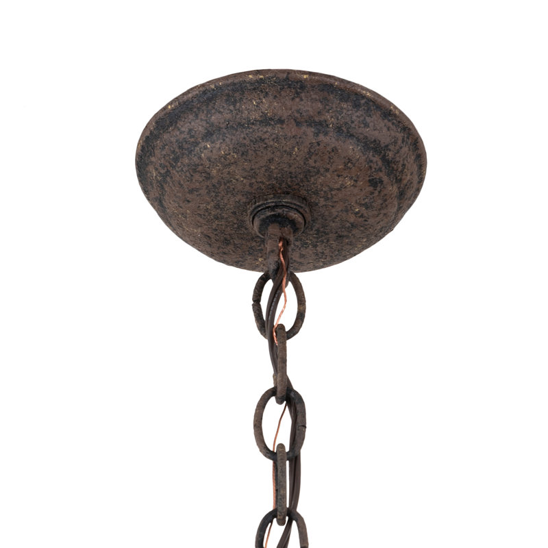 24" Wide Whispering Pines Inverted Pendant