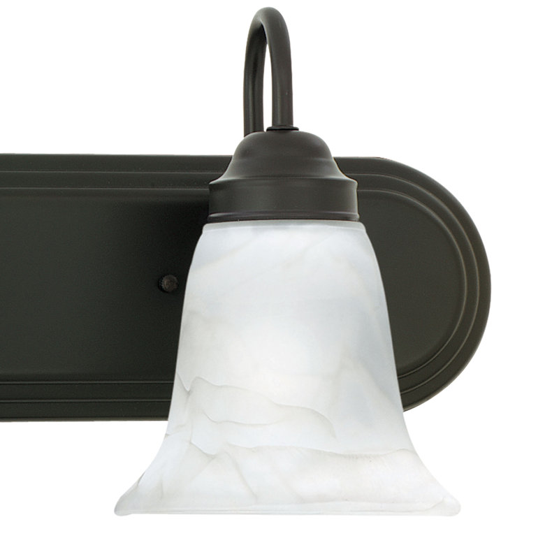 Éclairage pour meuble-lavabo à 2 lumières de 18 po de largeur Homestead - bronze peint, 2, Bronze peint