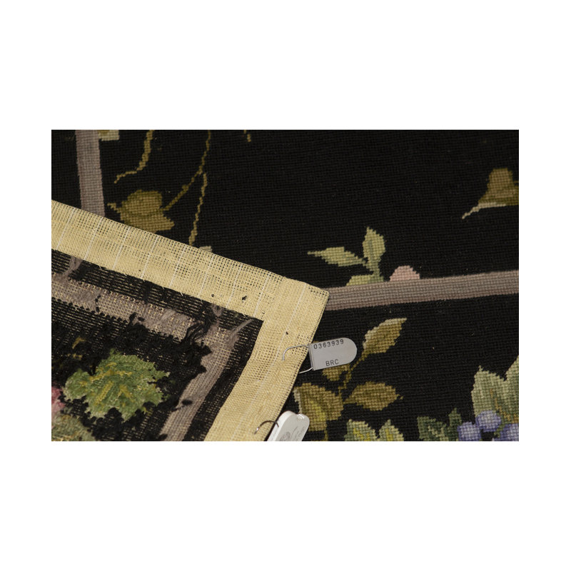 Wool Floral Area Rug
