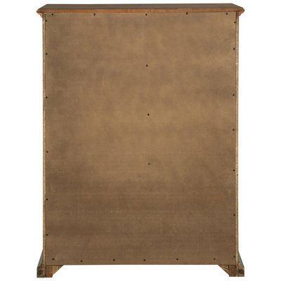 Anzio Medium Brown 6-drawer Bedroom Chest