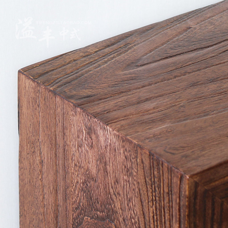Retro Practical Solid Wood Console Table