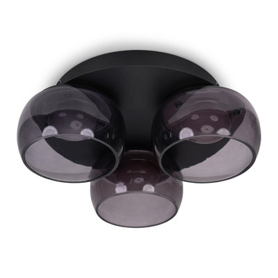 Couvertier Glass LED Flush Mount
