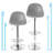 Evester Swivel Adjustable Height Counter Stool