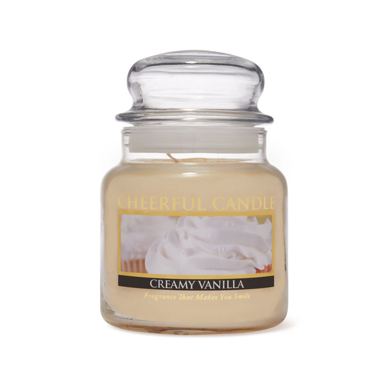 Bougie pour pot crème crème