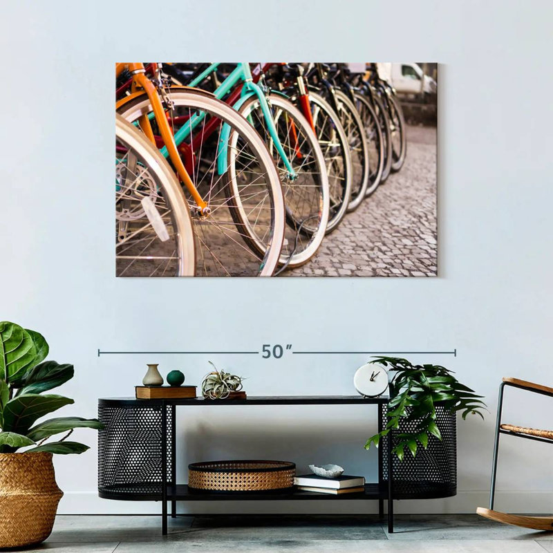 Mehar Bicycle Wheels, 30" H x 45" W