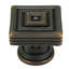 INNSBRUCK SQUARE KNOB ANTIQUE NICKEL FINISH-2031143910-2031143932