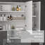 Armoire à pharmacie lumineuse avec miroir, miroir de salle de bain mural 26 po x 36 po avec rangement, armoire murale de salle de bain 3 couleurs avec charge USB, tablette réglable