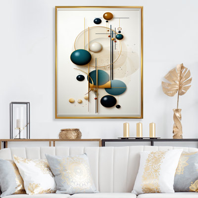 «Sweet Serenity», reproduction d'art sur toile géométrique moderne