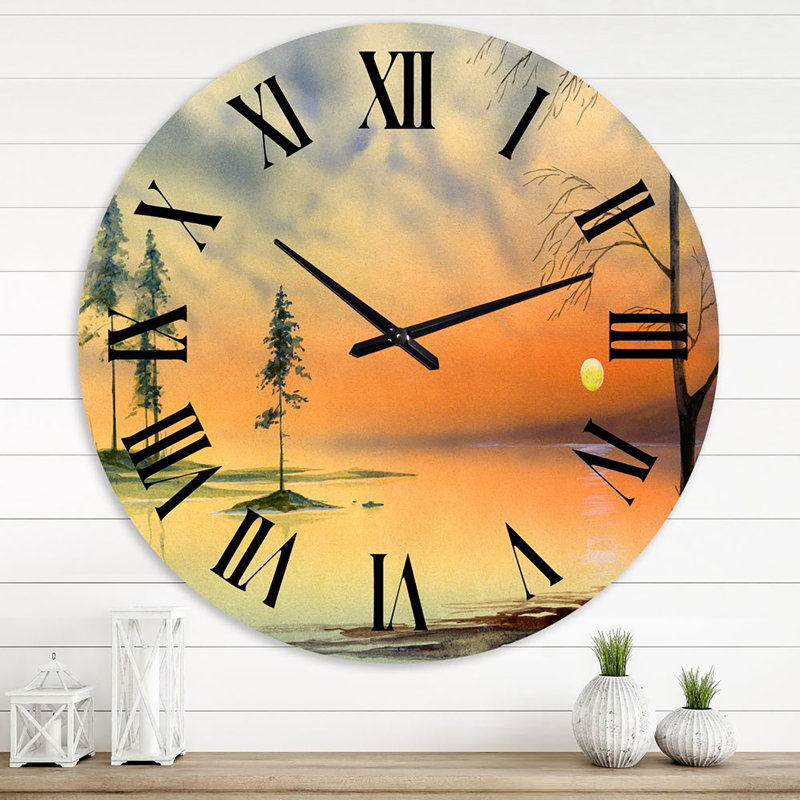 Horloge murale Lakehouse, Grand