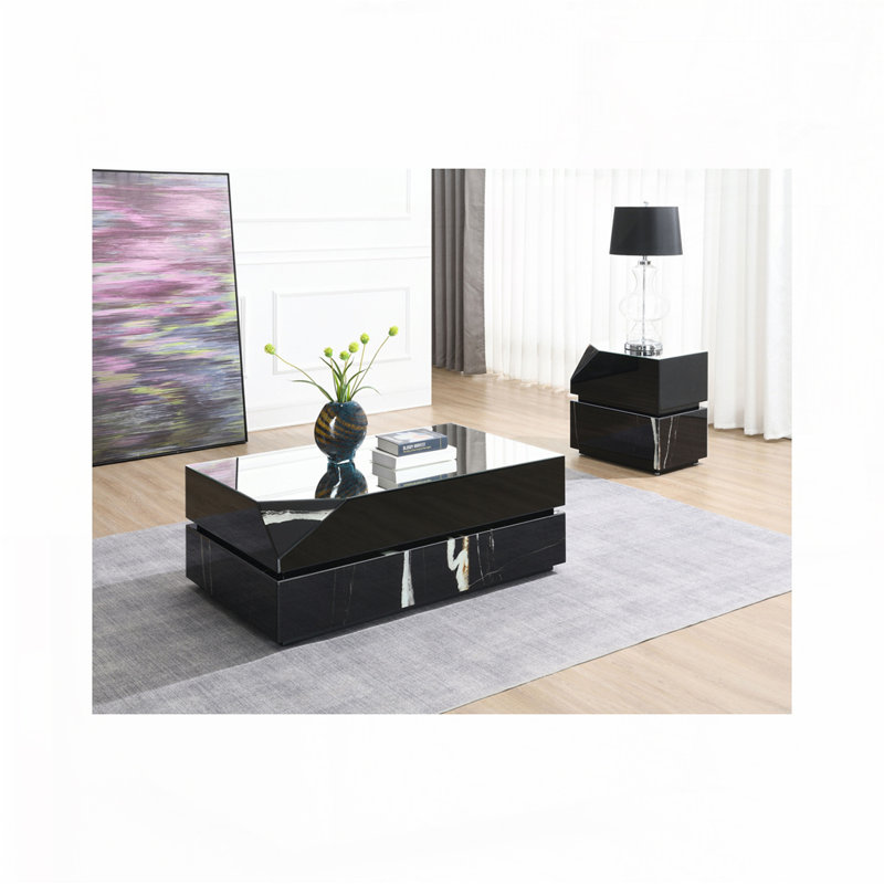 Black End Table