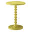 Table d'appoint ronde rouge en bois-95780548