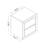 Brannick 20.3" Tall 2 - Drawer Nightstand-72262602