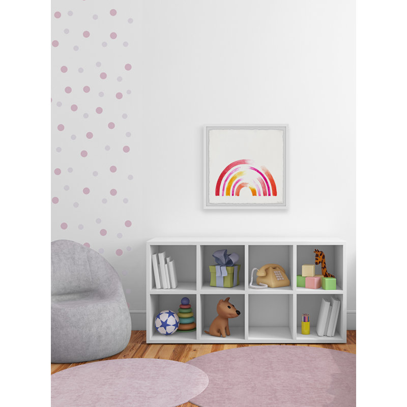 «Gatson Magical Rainbow», reproduction encadrée, H 32 po x l 32 po x P 1,5 po