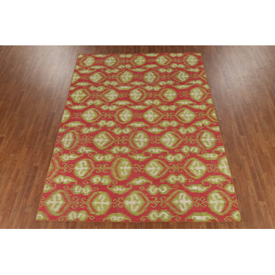 Hand-Woven Kilim Oriental Area Rug 8x11