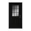 Porte d'entrée avant en fibre de verre 36 po x 36 po à 9 panneaux et 2 panneaux en verre givré-114890276-114890273