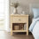 Table de chevet 1 pièce Natural Pine